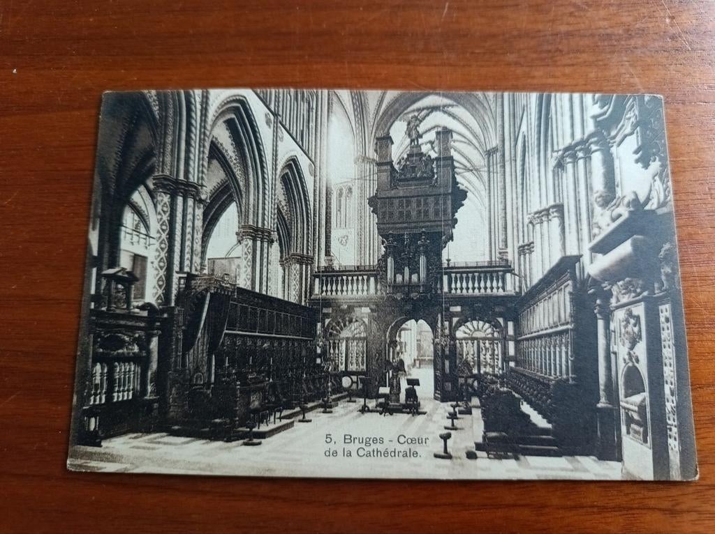 Brugge Koor van de kathedraal, Ophalen of Verzenden