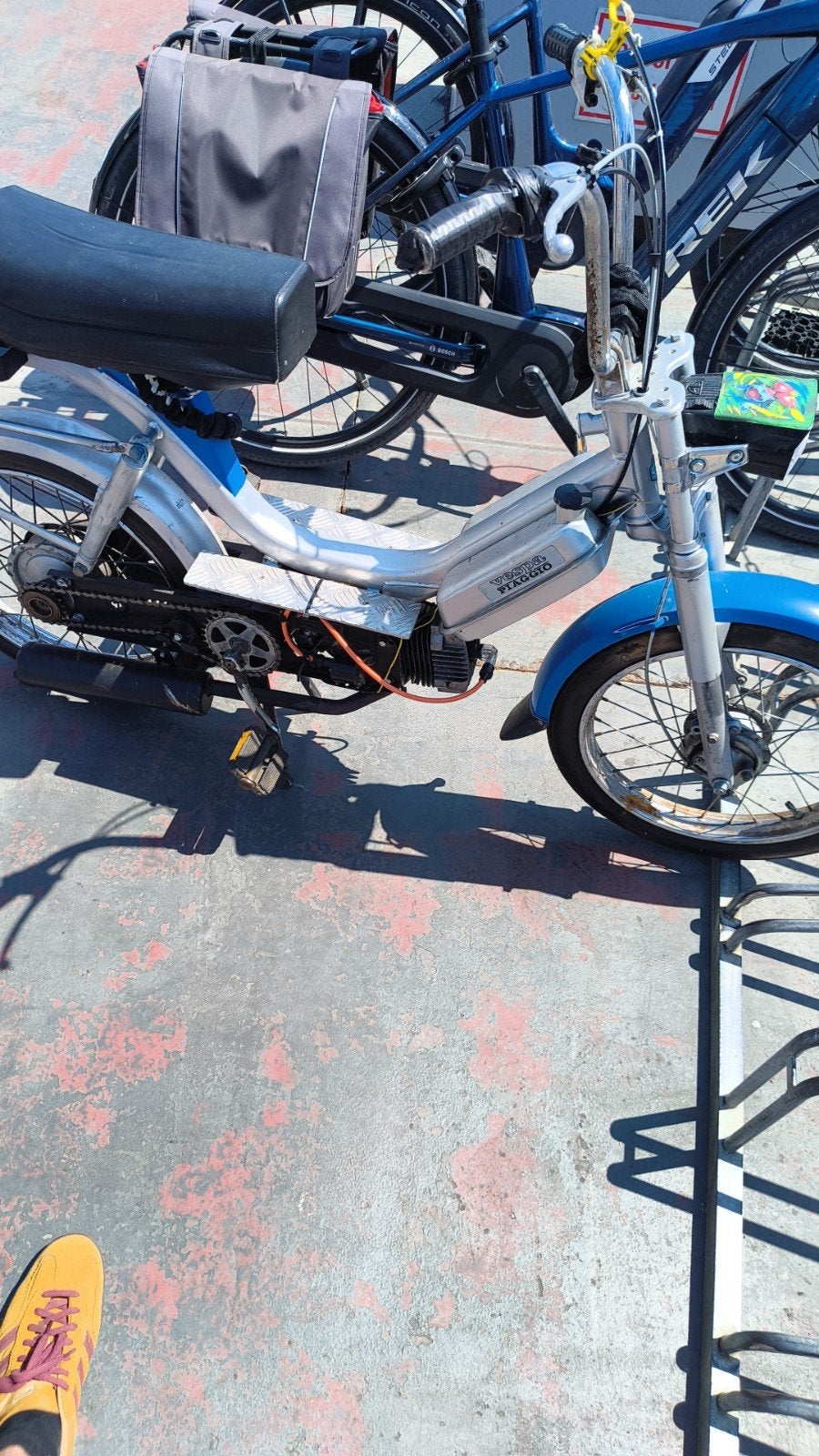Piaggio bravo 50 cc, Vélos & Vélomoteurs, Autres modèles, Enlèvement, Utilisé, Deux-temps