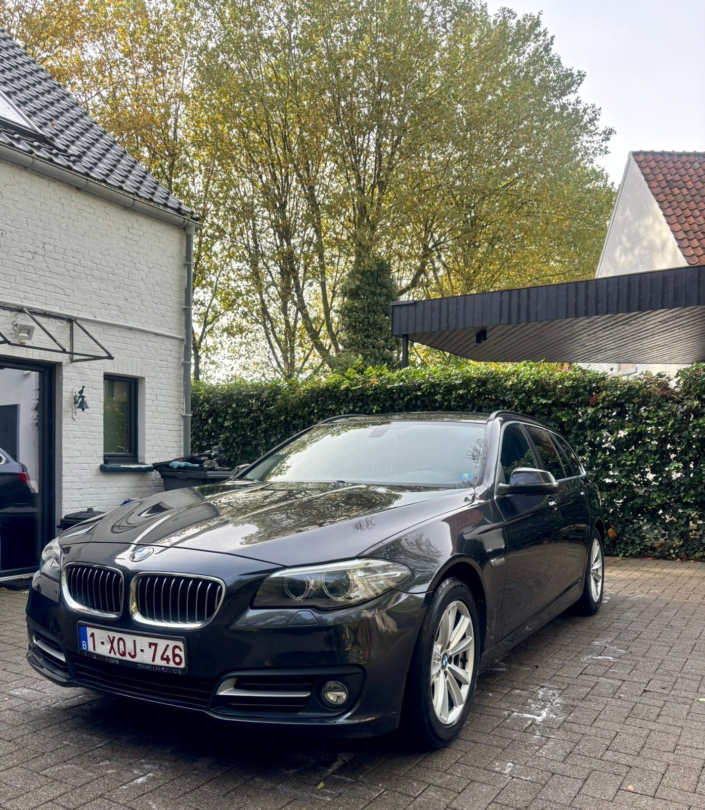 BMW 520d - Euro 6 - Boîte manuelle, Argent ou Gris, Euro 6, Boîte manuelle, Noir