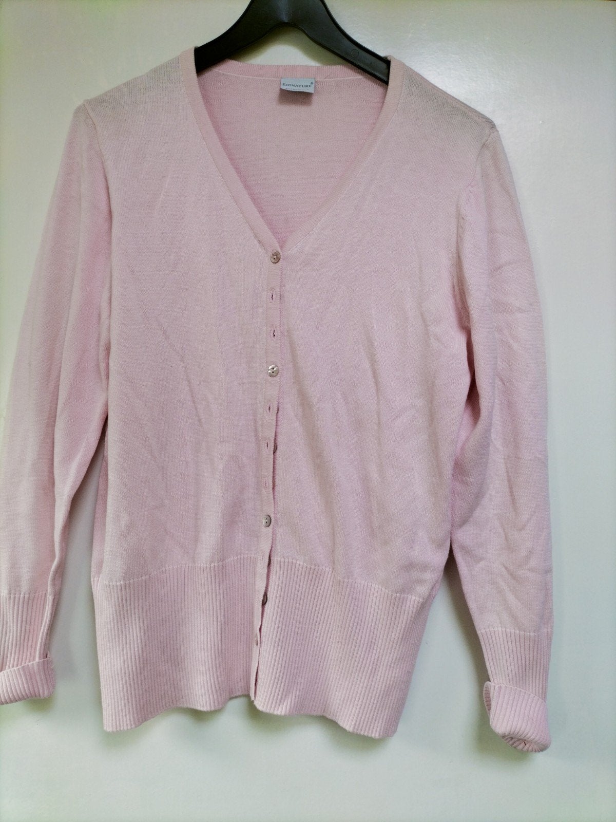 Signature, lichtroze vest M, Enlèvement ou Envoi
