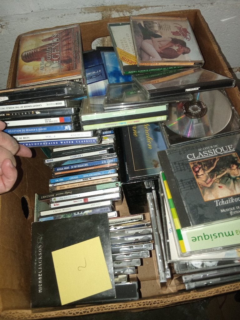 ️ 🫪 Super Lot CD musique et VHS  40 eu, CD & DVD, Enlèvement, Utilisé