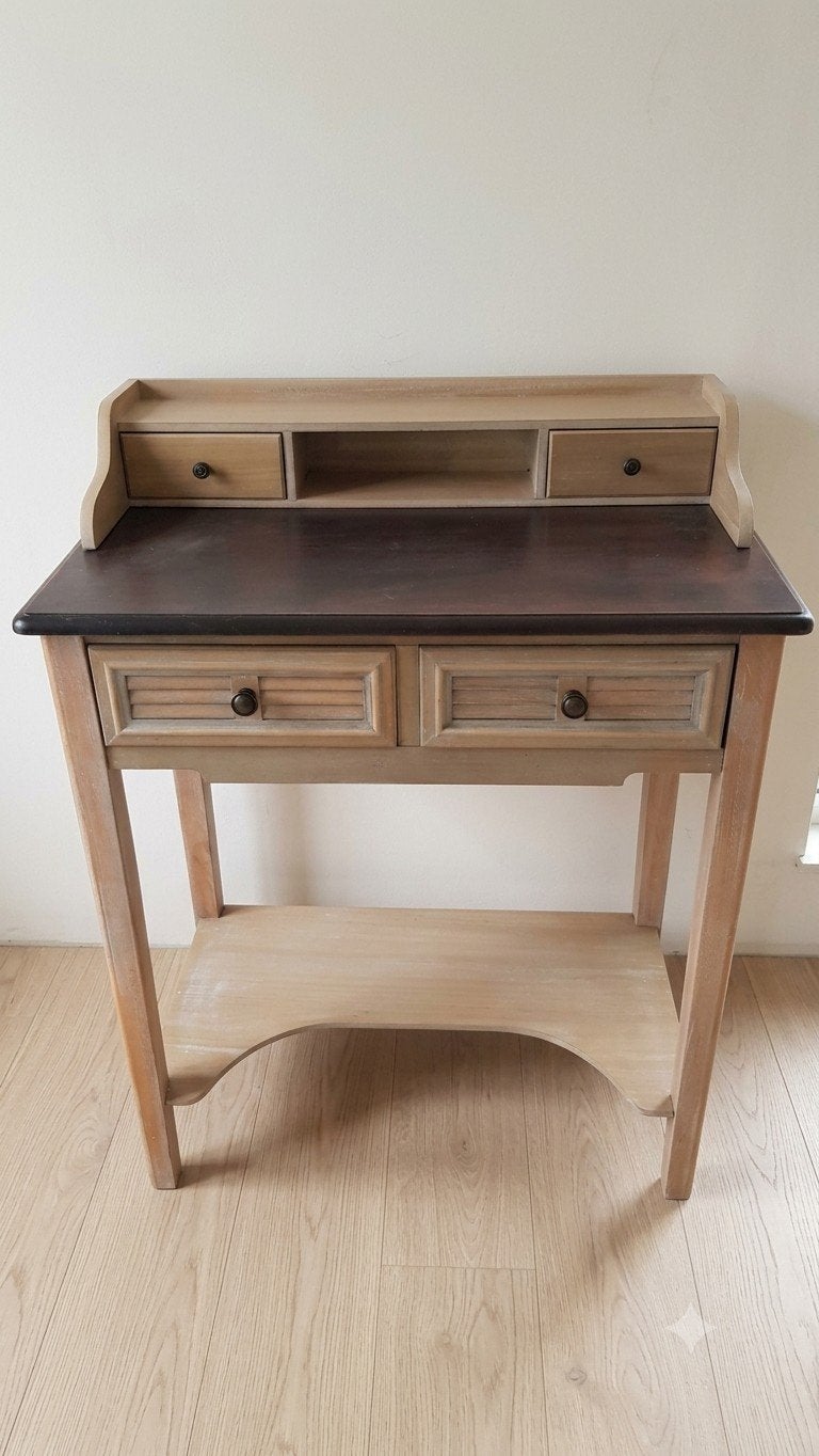Secretaire of bijzetkastje 68 breed, 40 diep, 76 hoog, Ophalen of Verzenden