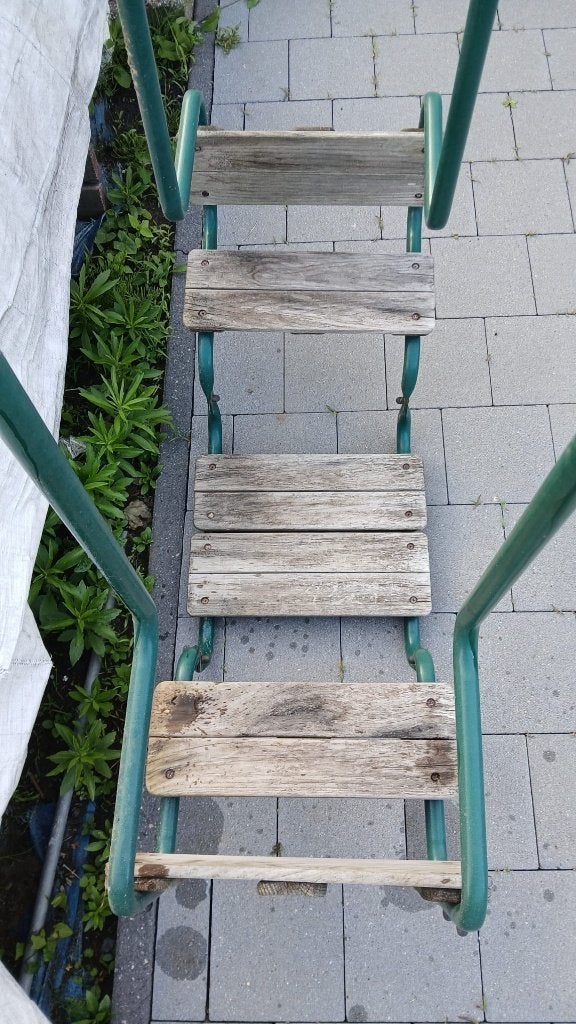 dubbele schommel, Ophalen, Gebruikt