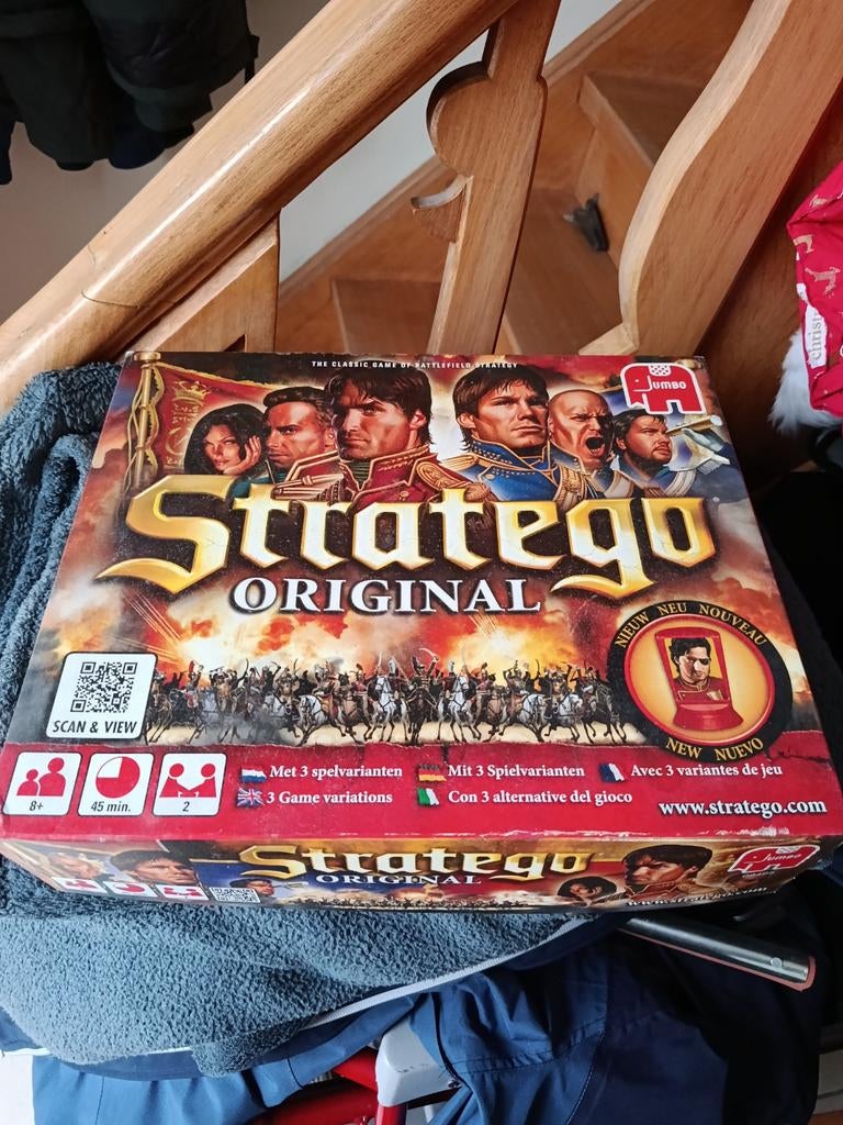 Stratego origenal, Ophalen
