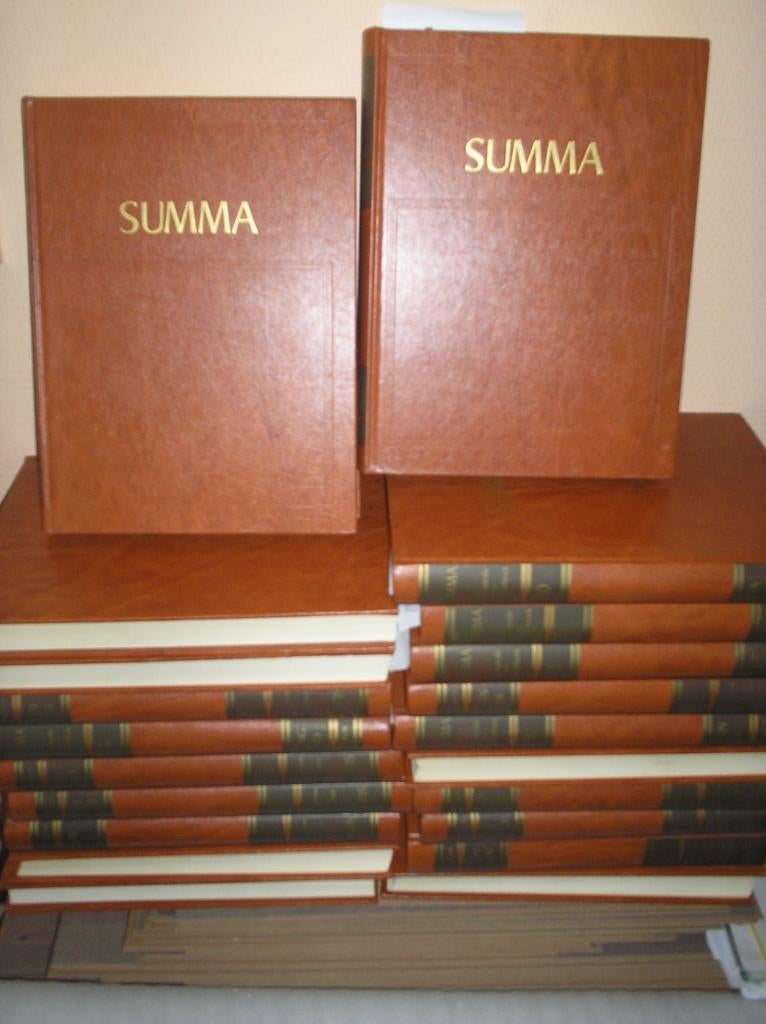 encyclopedie summa, Boeken, Ophalen, Zo goed als nieuw