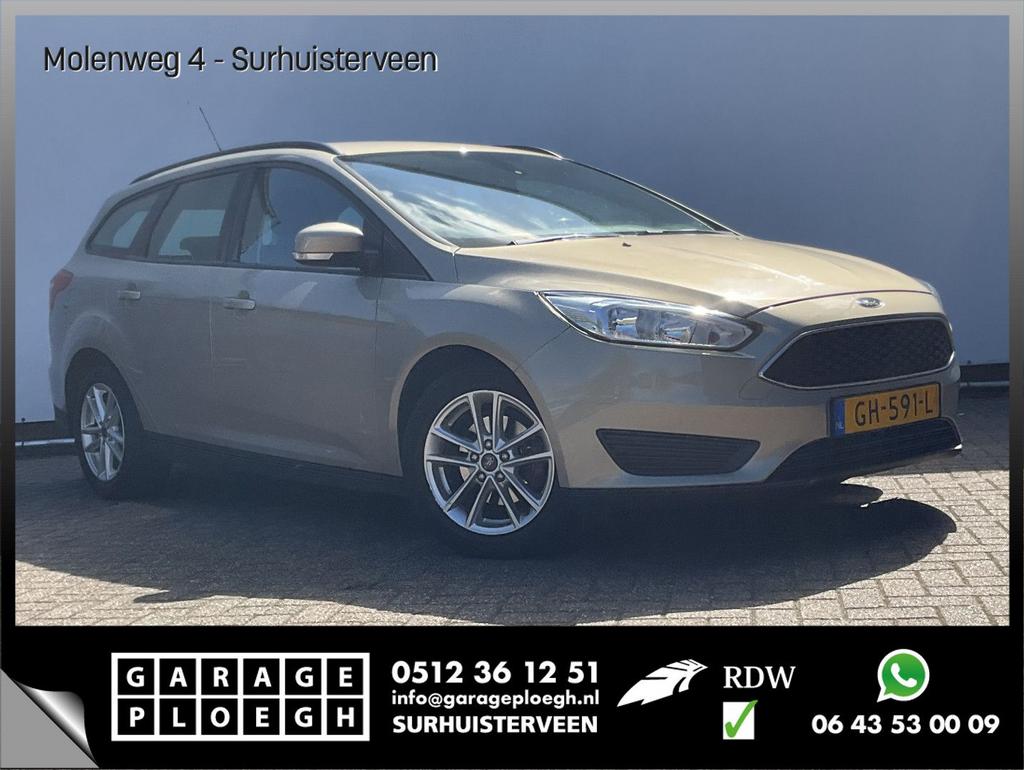 Ford Focus Wagon 1.0 Trend Edition Cruise Navi Airco Origine, Auto's, Focus, 109 g/km, Bedrijf, Zilver of Grijs