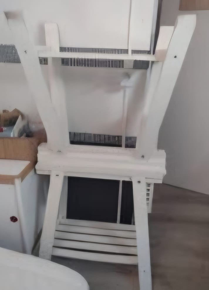 2 tréteaux, Maison & Meubles, Enlèvement, Utilisé