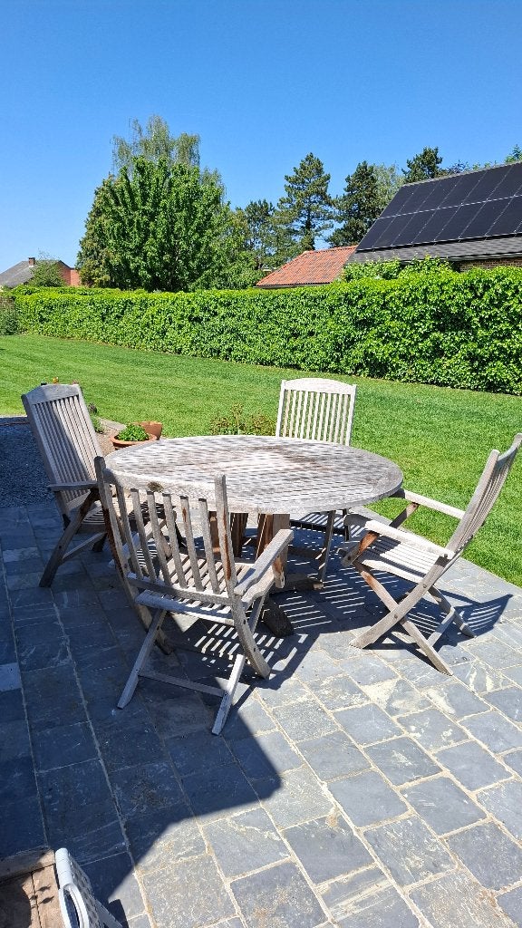 tuinmeubels, Ophalen, 4 zitplaatsen, Gebruikt, Tuinset