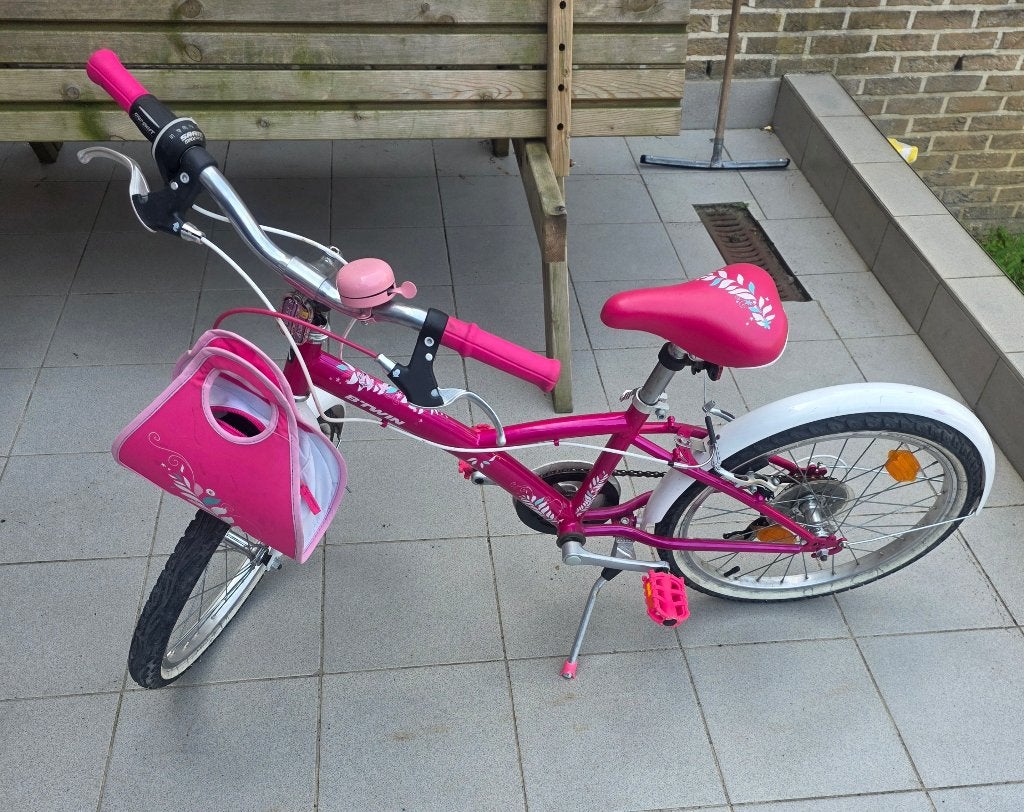 Meisjesfiets 20inch, Fietsen en Brommers, Ophalen, Gebruikt, Versnellingen, Btwin Decathlon