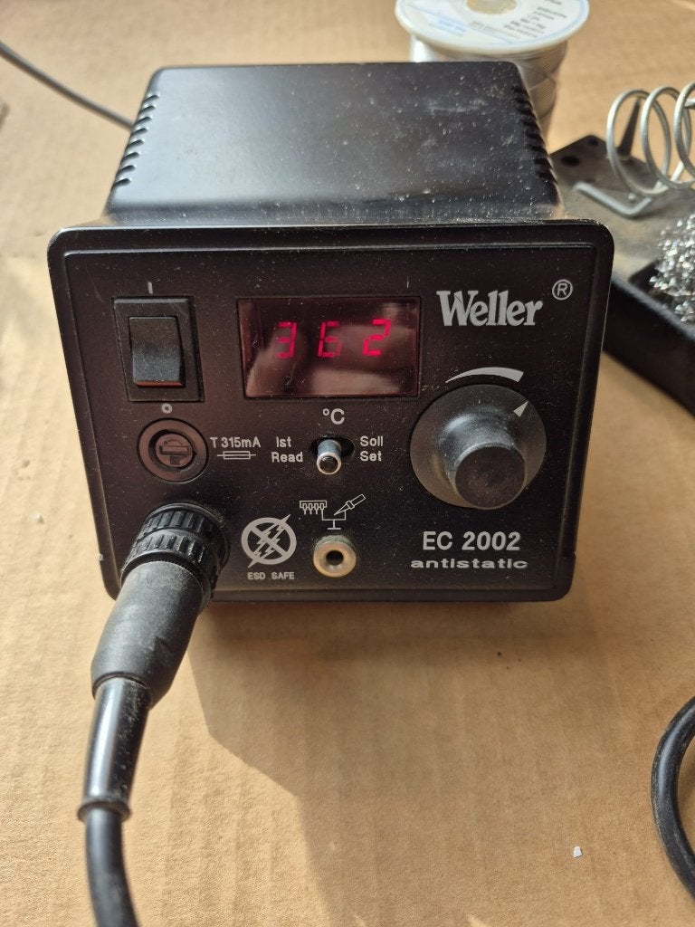 Station de soudage antistatique weller LR-21, Enlèvement ou Envoi, Utilisé