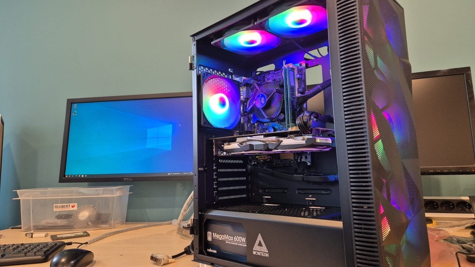 Budget Gaming Pc, Informatique & Logiciels, Intel, Nvidia, Enlèvement ou Envoi, 3 à 4 Ghz, Utilisé