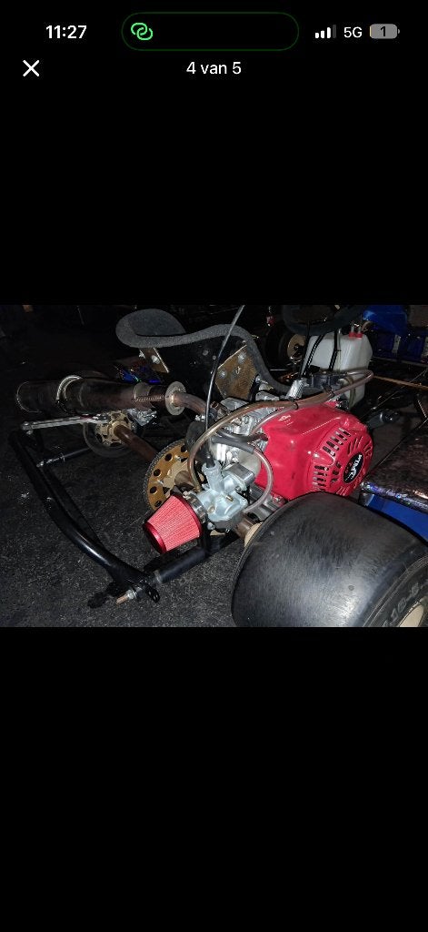 Indoor kart 200cc, Ophalen, Zo goed als nieuw, Kart