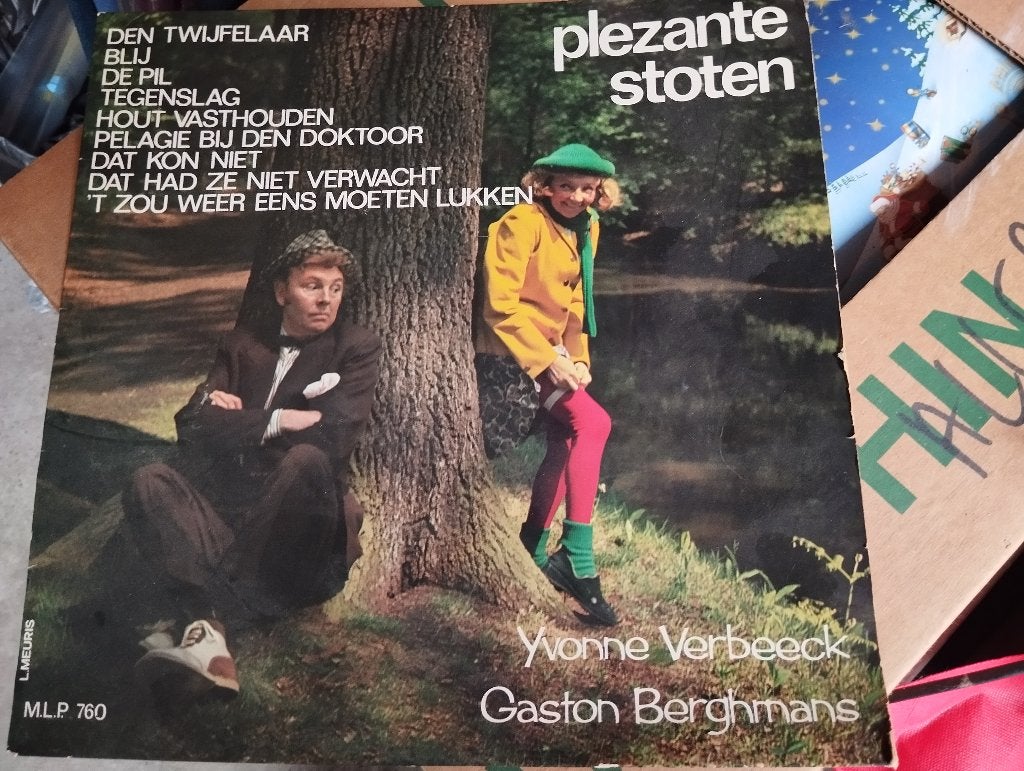 LP Plezante Stoten, LP, Gebruikt, Overige genres, Ophalen of Verzenden