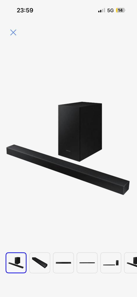 SAMSUNG Essential T-series Soundbar (HW-T420/XN), Enlèvement, Neuf