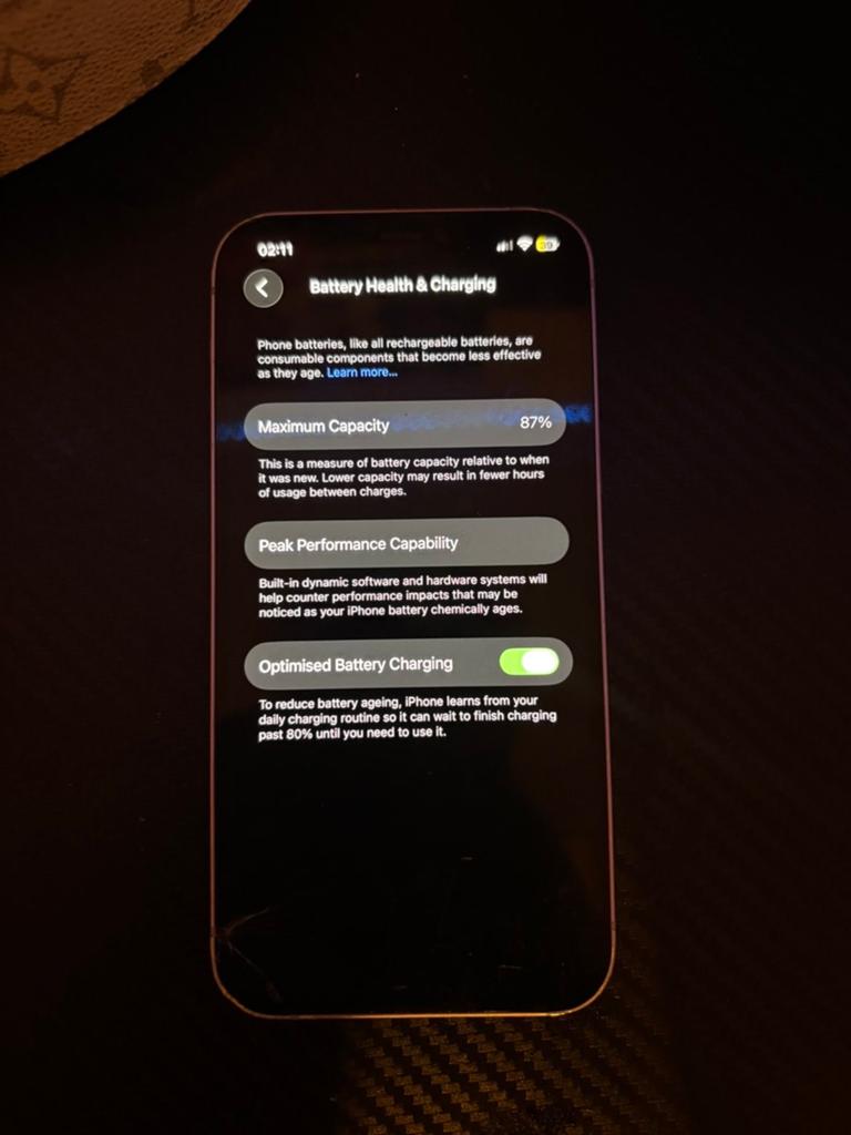 iphone 12, Telecommunicatie, Verzenden, Gebruikt, Paars, 87 %