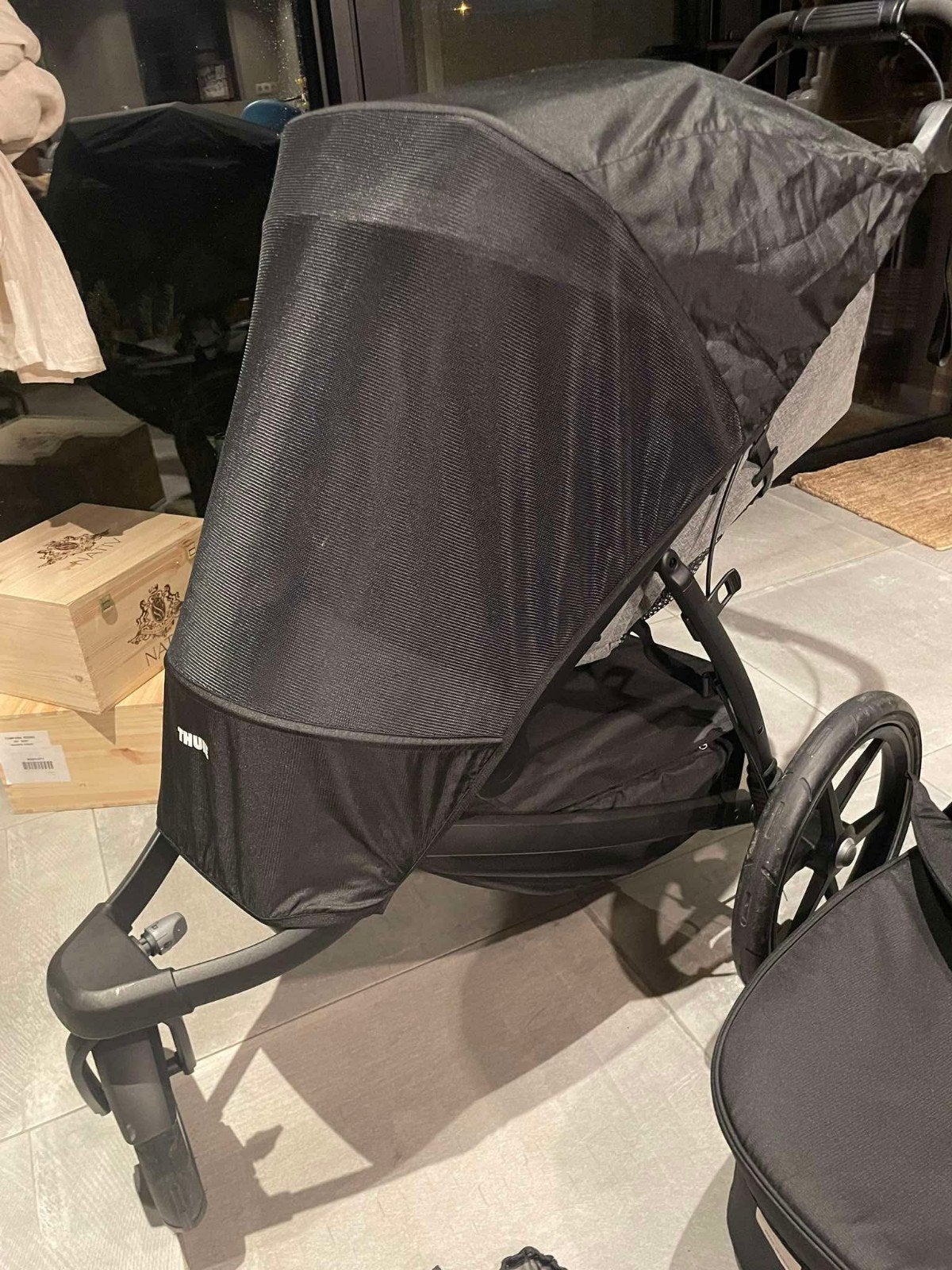 Thule Urban Glide 3 in 1, Luchtbanden, Zo goed als nieuw, Combiwagen, Ophalen