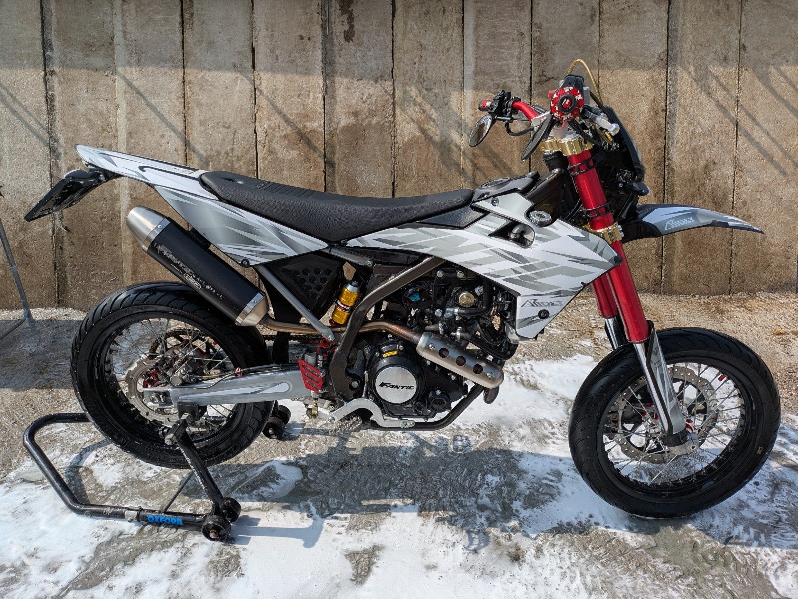 fantic xmf 125 competition, 125 cm³, 6 vitesses, Enlèvement