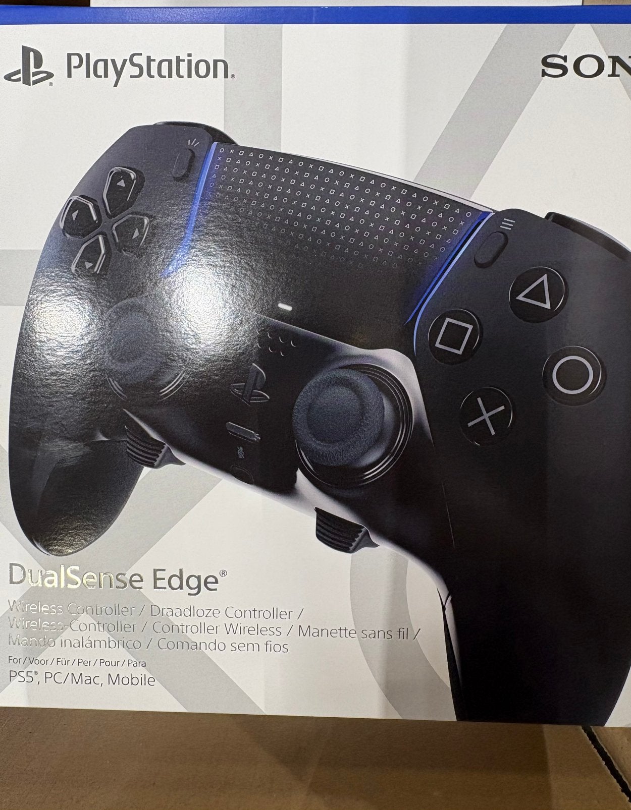Ps5 dual sense edge controller midnight black, Games en Spelcomputers, Ophalen, Nieuw