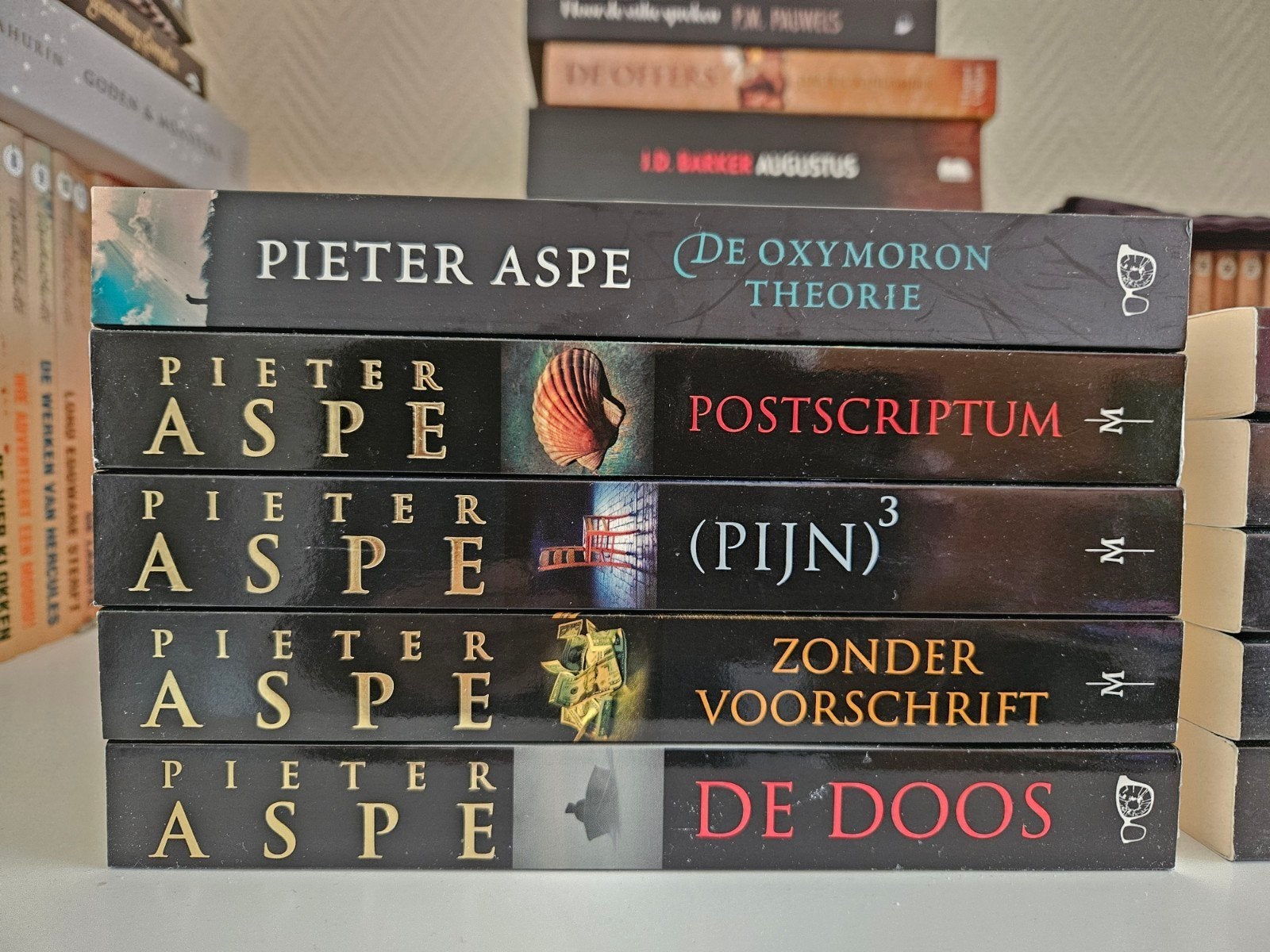 Pieter Aspe ( prijs/boek), Enlèvement ou Envoi
