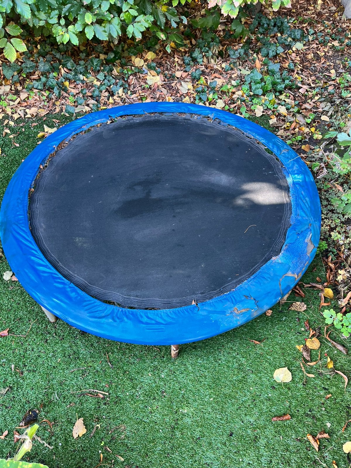 Gratis trampoline, Ophalen, Gebruikt