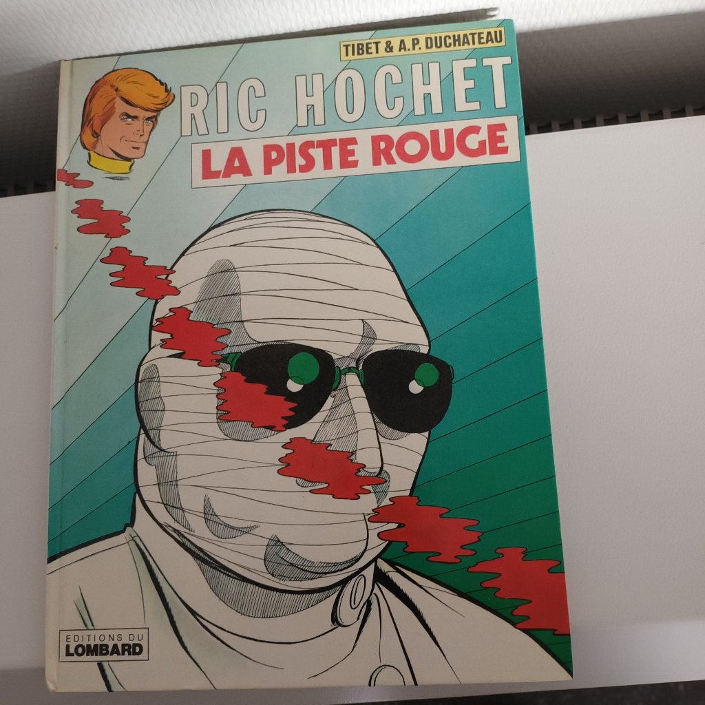 BD Ric Hochet nr 24 en EO la ligne rouge, Livres, Une BD, Utilisé, Tibet et A.P. Duchateau, Enlèvement ou Envoi