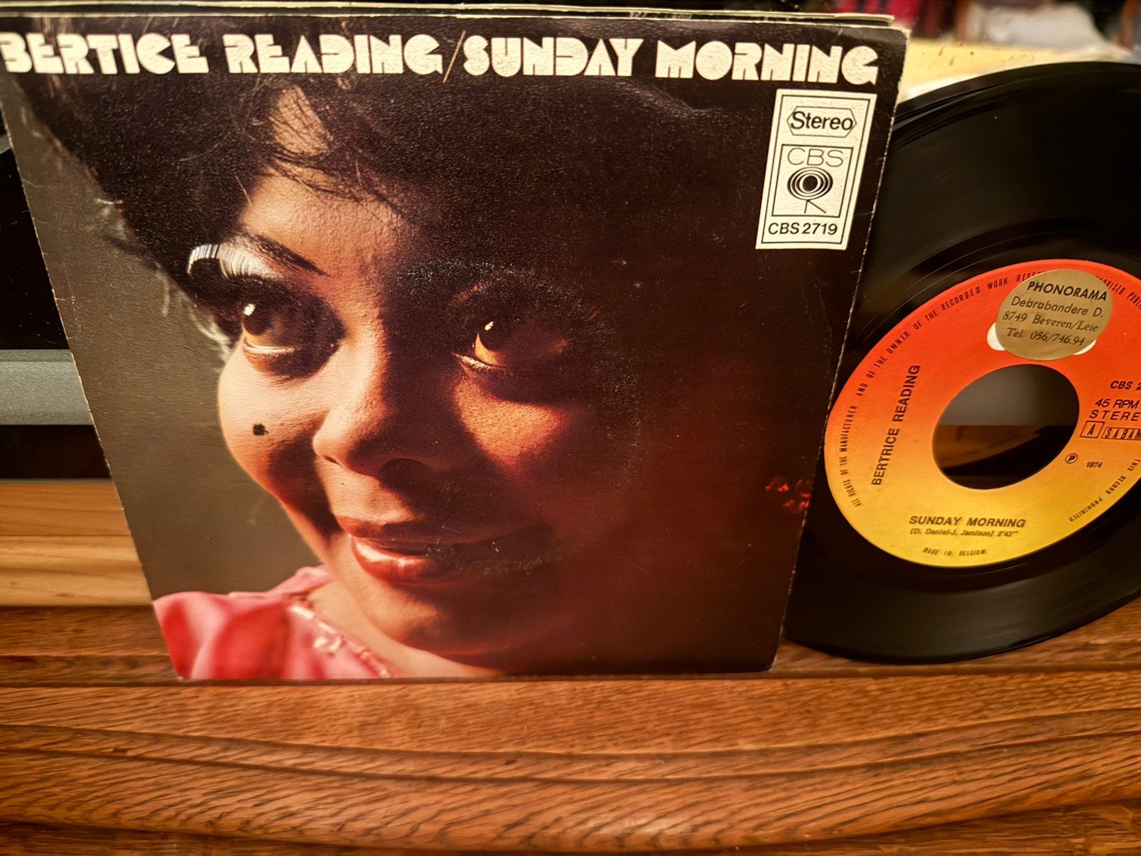 Sunday Morning - Lean On Me, Cd's en Dvd's, Originele persing, 7 inch, Ophalen of Verzenden, Zo goed als nieuw