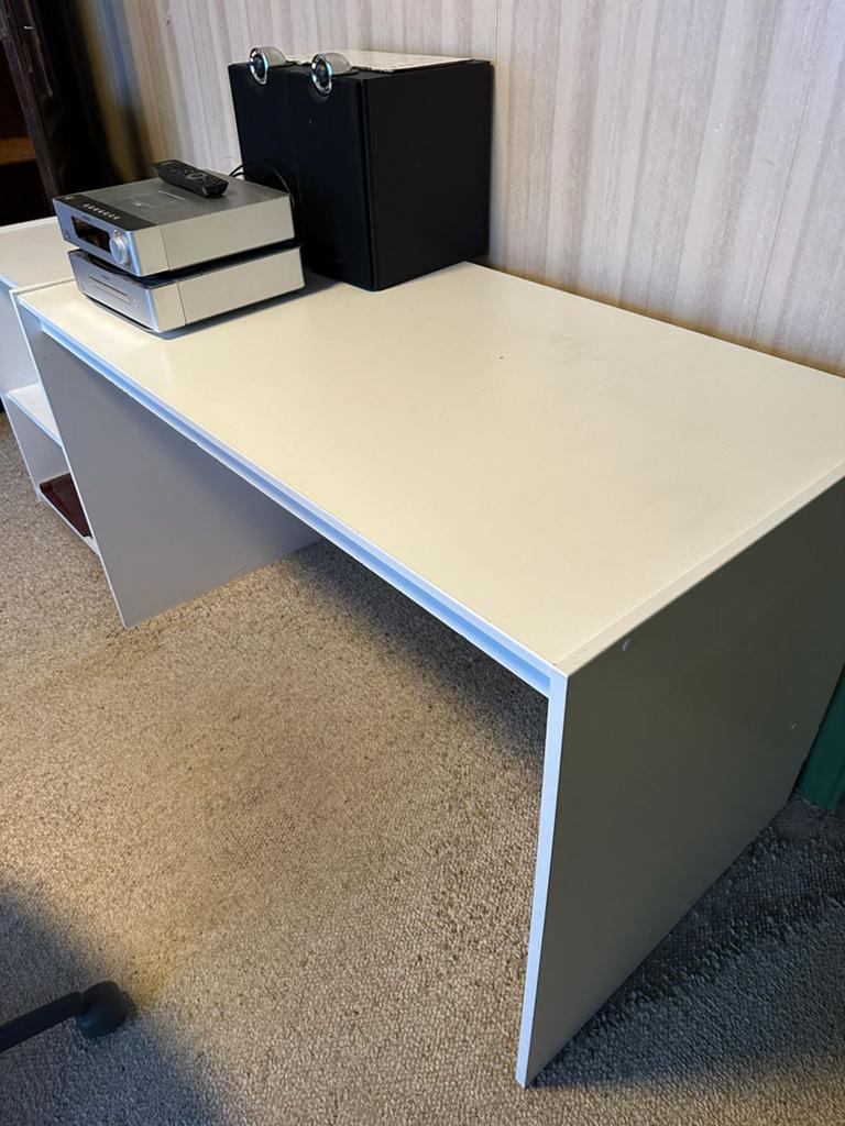 Ikea bureau blanc, Enlèvement, Utilisé, IKEA, Blanc