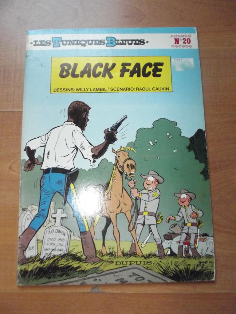 Tuniques Bleues 20. Black Face / EO, Eén stripboek, Ophalen of Verzenden, Gelezen, Lambil/Cauvin