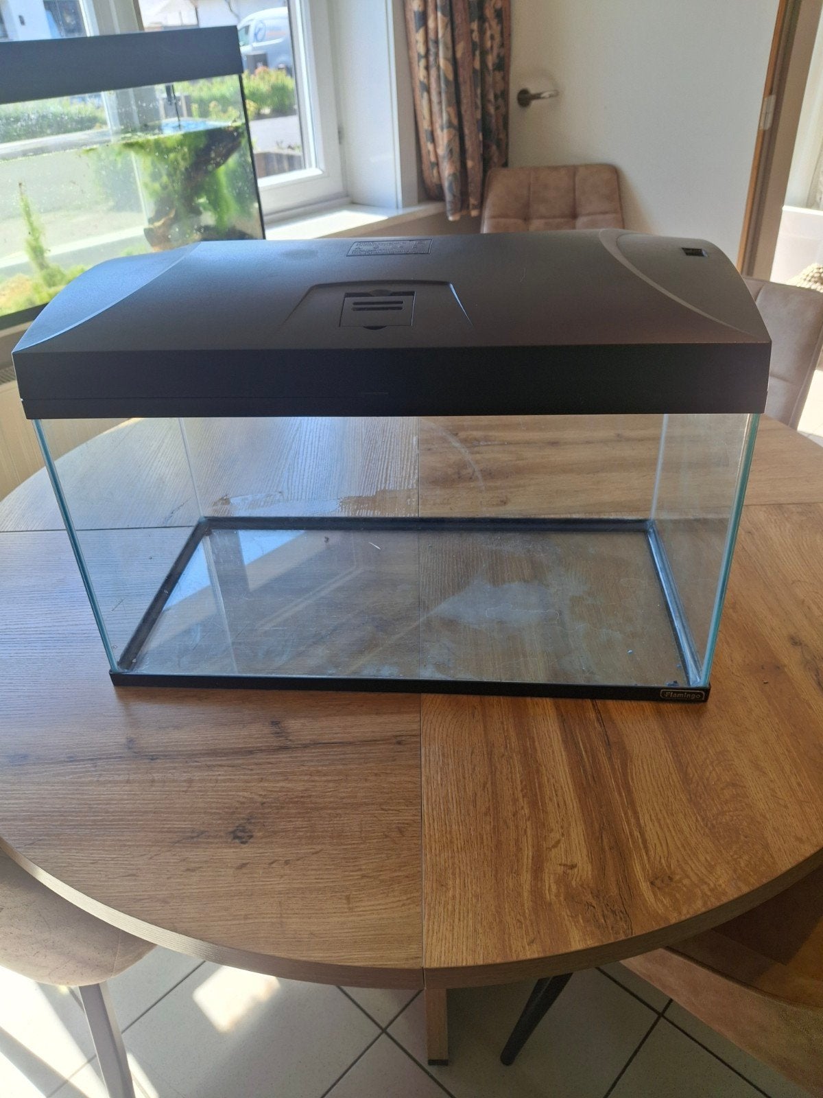 aquarium 58cm x 30cm x 35cm, Ophalen, Zo goed als nieuw, Leeg aquarium