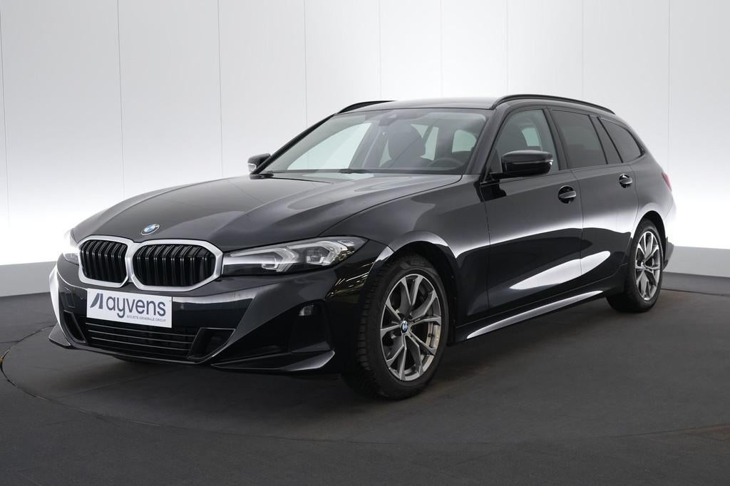 (2DAS272) BMW 3 SERIES TOURING, Auto's, Euro 6, 136 pk, Zwart, Bedrijf