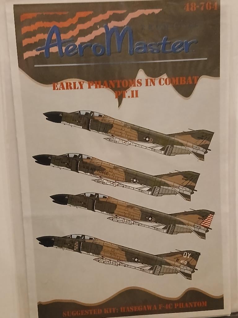 Aeromaster(48-764):  F-4C/D Phantom II au 1:48, Neuf, Enlèvement ou Envoi, Avion, Plus grand que 1:72
