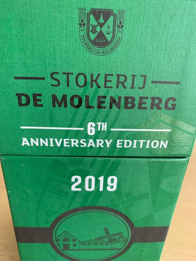 Whisky Molenberg 2019 esmeralda, Ophalen, Nieuw, Vol