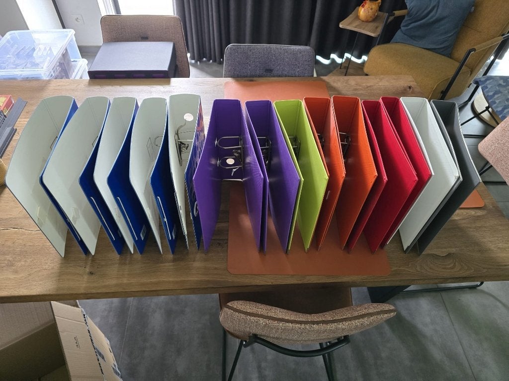 Ringmappen, Divers, Accessoires de bureau, Enlèvement, Utilisé