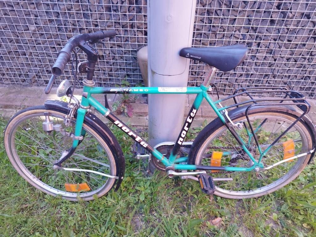 Kinderfiets, Ophalen