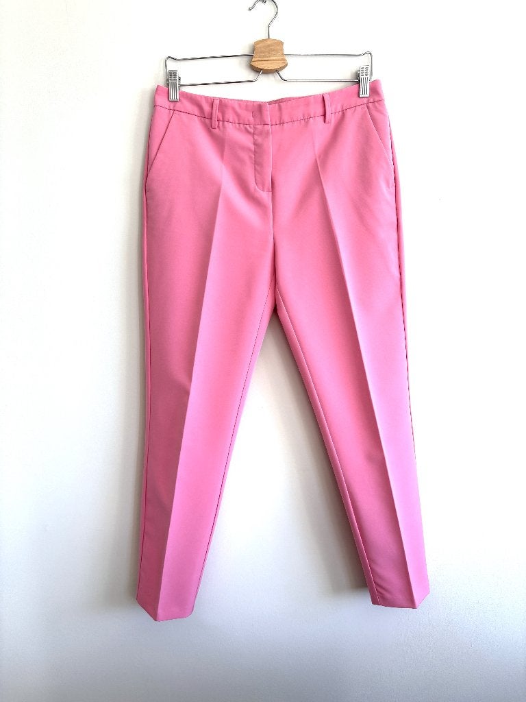 JBC Roze Geklede Broek – Strijkplooi, Stretch, Maat 40, Maat 38/40 (M), Ophalen of Verzenden, Zo goed als nieuw, Lang