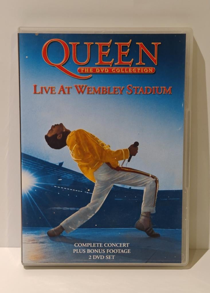 Queen Live Wembley Stadium 2DVD Set Complete Concert Bonus, Cd's en Dvd's, Alle leeftijden, Ophalen of Verzenden, Zo goed als nieuw