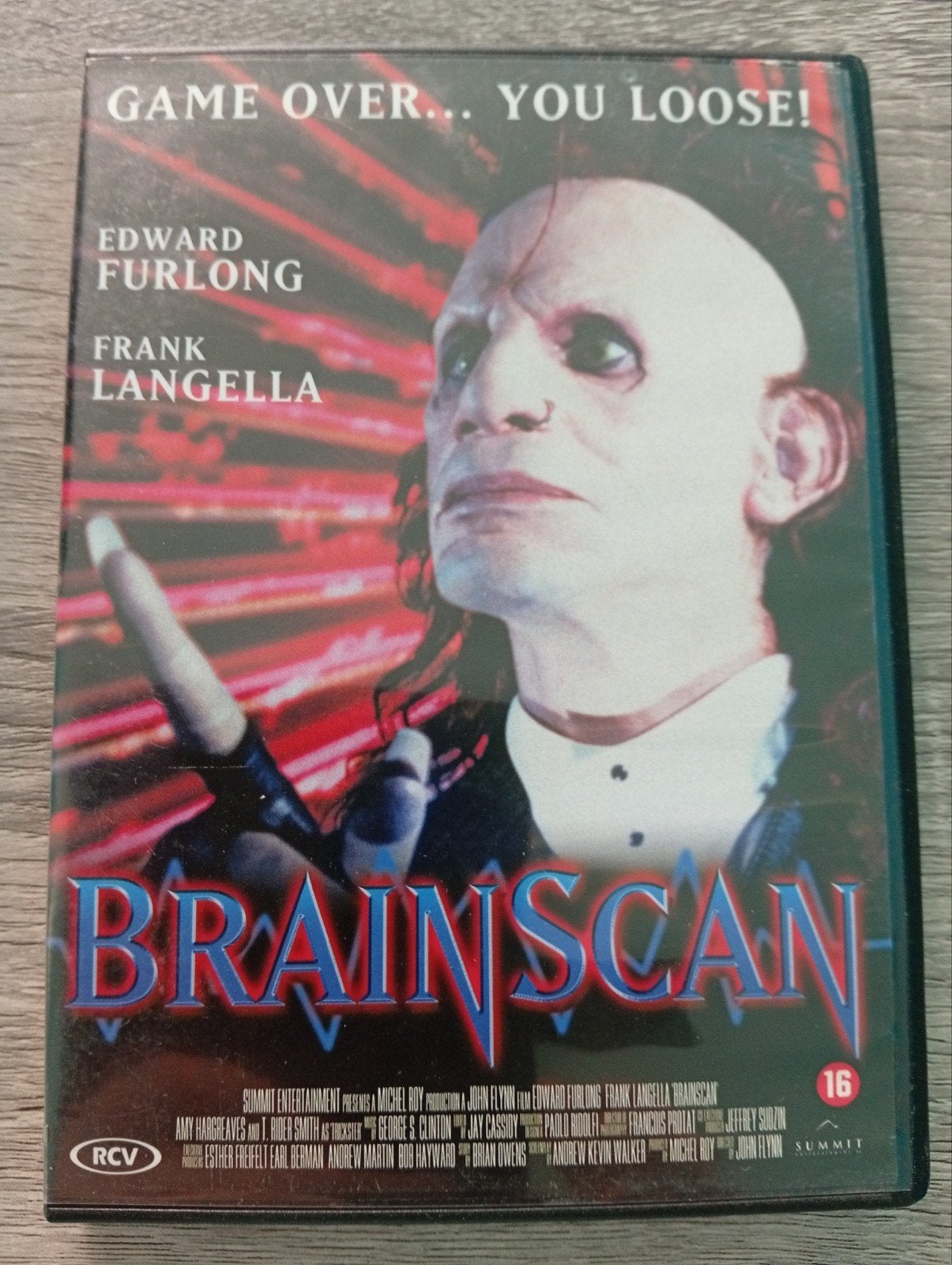 brainscan horror dvd Edward furlong, Engels, Vanaf 16 jaar, Nederlands, Overige genres