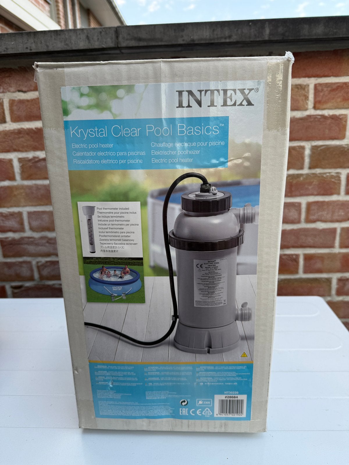 Electrische zwembad verwarmer INTEX, Tuin en Terras, Ophalen, Zo goed als nieuw, Verwarming