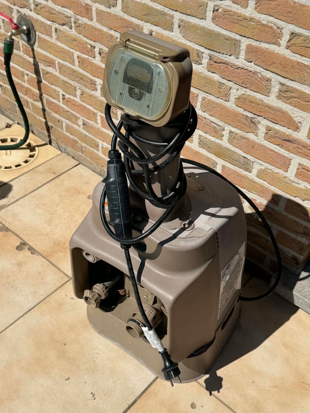 Jacuzi motor INTEX, Enlèvement