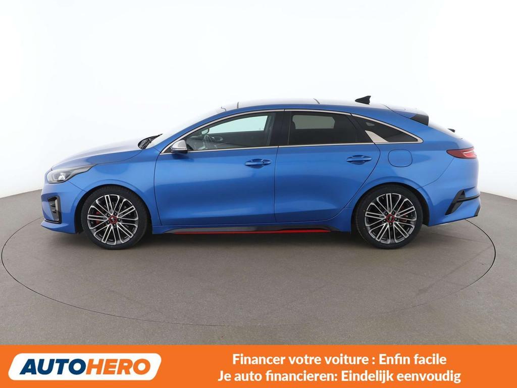 Kia ProCeed / pro_cee'd 1.6 TGDI GT (bj 2019, automaat), Auto's, Gebruikt, Blauw, 1438 kg, 5 deurs