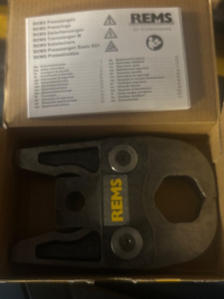 Machoire Rems V35, Enlèvement, Neuf