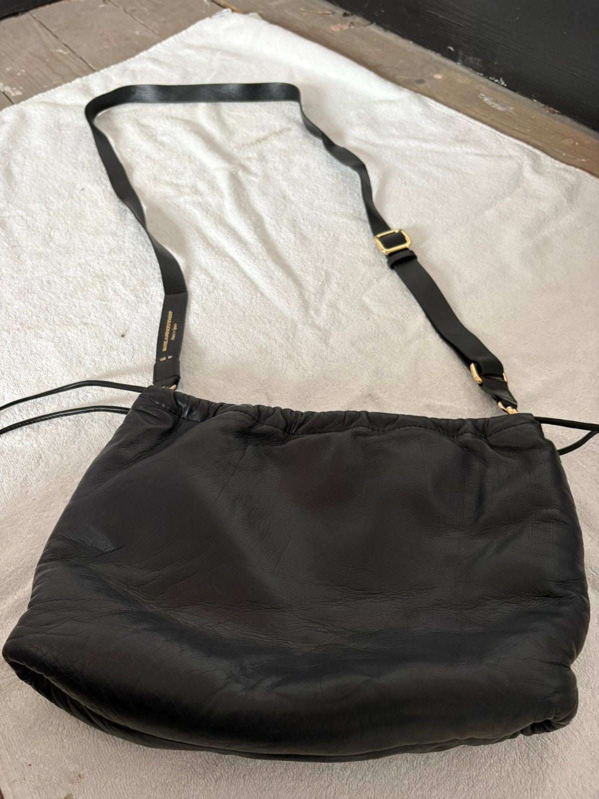 Sac Pochette Bandoulière Marie Laurence Stevigny, Enlèvement, Comme neuf, Noir, Sac à main