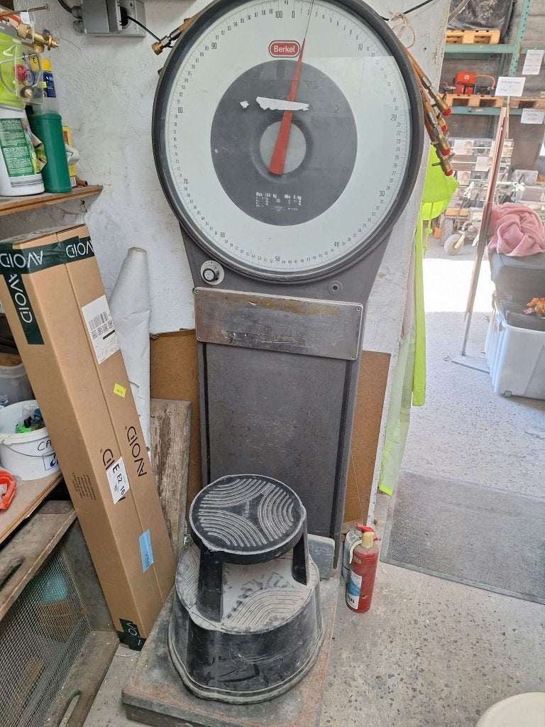 weegschaal, Ophalen, Gebruikt, Analoog, 50 tot 100 kg
