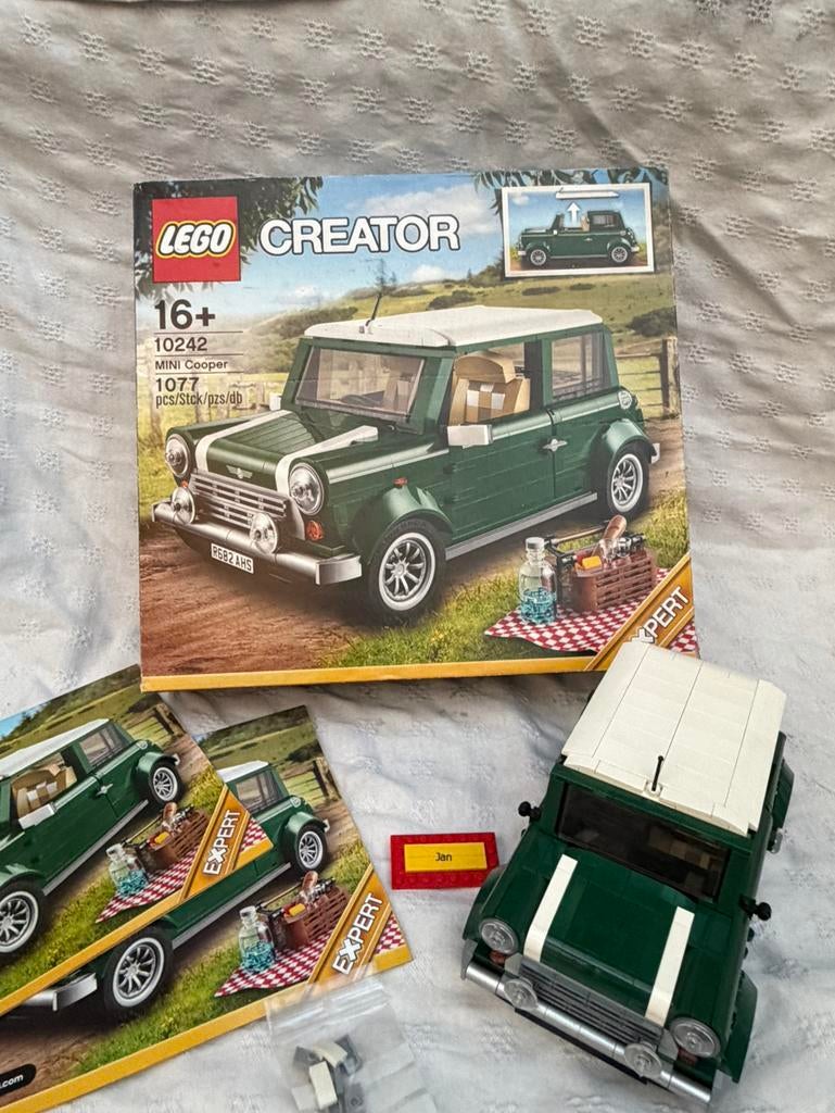 Lego creator 10242 mini cooper, Lego, Ophalen of Verzenden, Zo goed als nieuw, Compleet