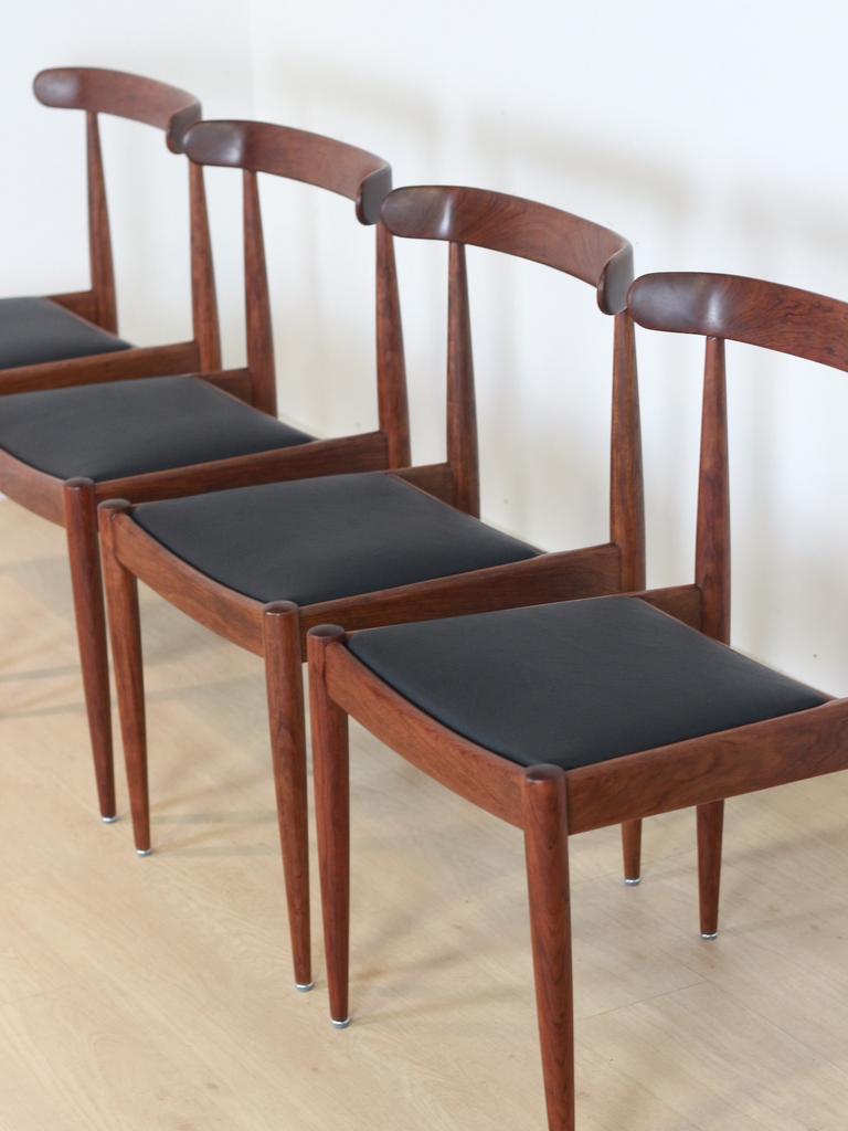 Vintage stoelen Alfred Hendrickx voor Belform, Huis en Inrichting, Ophalen, Zo goed als nieuw, Hout