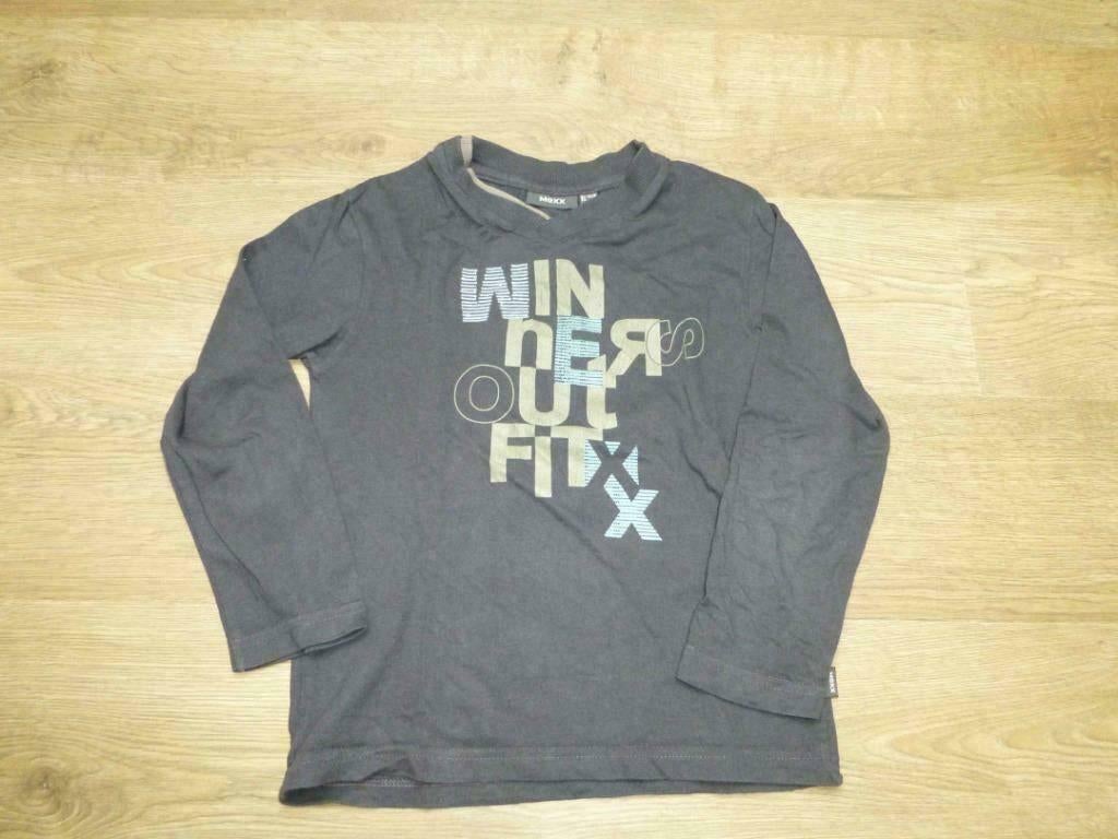 bruine longsleeve MEXX maat 110 - 116, Kinderen en Baby's, Kinderkleding | Maat 110, Mexx, Gebruikt, Ophalen of Verzenden, Shirt of Longsleeve
