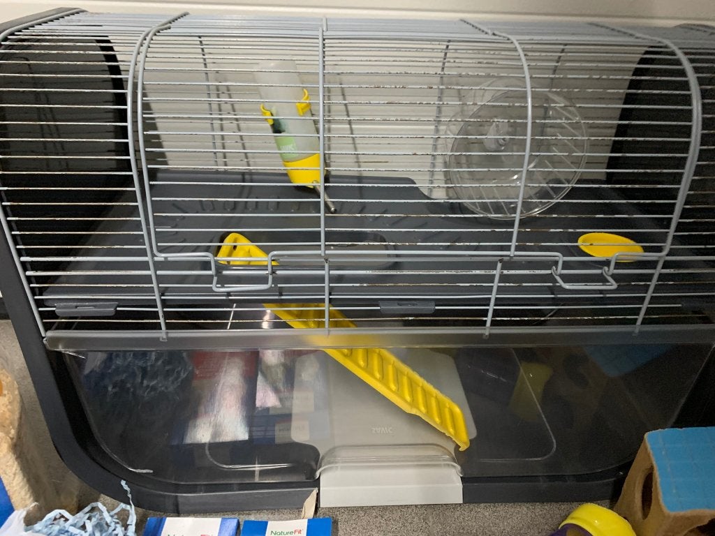 Belle cage à rongeurs Hamster Savic Geneve avec accessoires, Animaux & Accessoires, Enlèvement ou Envoi, Utilisé, Cage, Hamster