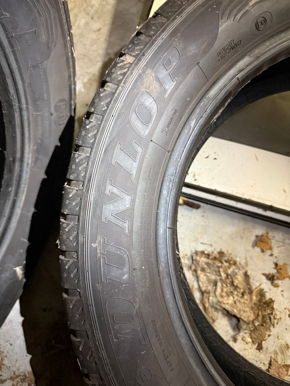 Dunlop 225/55R17c, Ophalen, Zo goed als nieuw