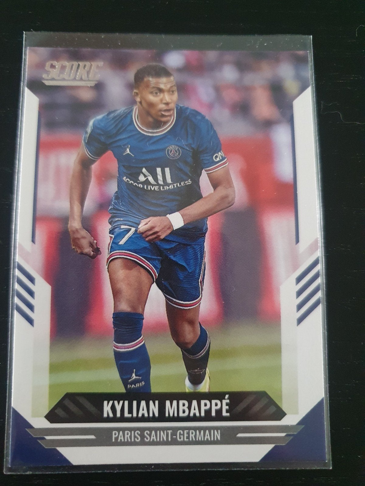 Kylian Mbappé PSG Panini Score 2021, Ophalen of Verzenden, Nieuw, Plaatje