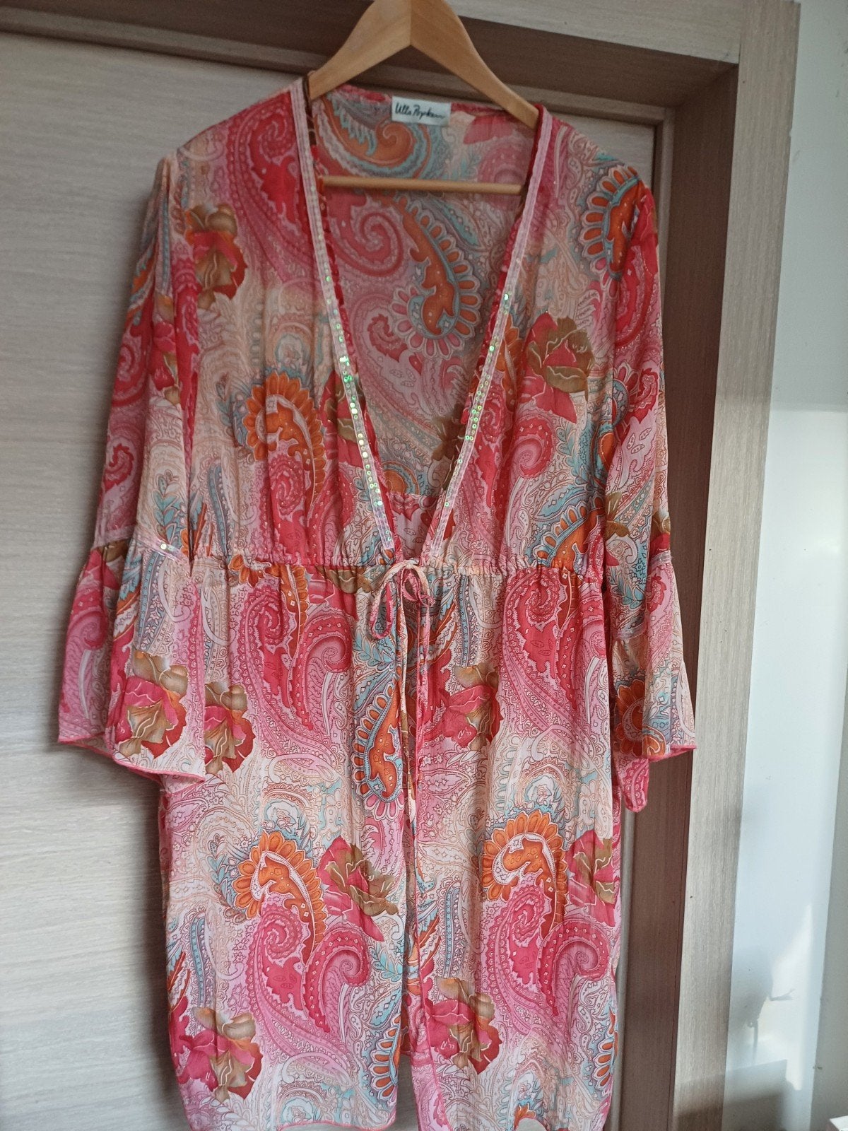 Blouse longue ouverte Ulla Pupkin Mt 50/52 (à propos du mail, Ulla Popken, Enlèvement ou Envoi, Comme neuf